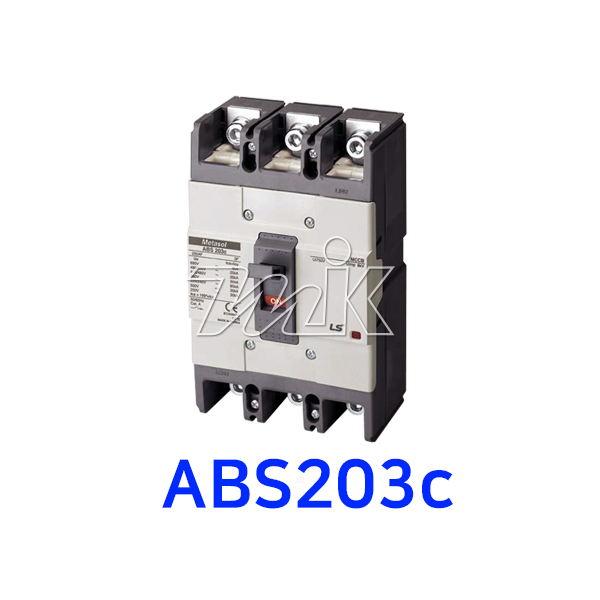 LS산전 배선용차단기-NFB ABS-203c (18100)