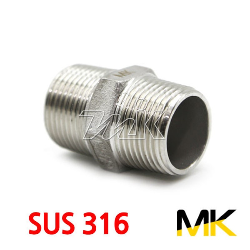 스텐나사주물니플 SUS316(MK) (14730)