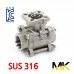 스텐프리미어볼밸브 3PC(SUS316) MK 자동용 (19233)