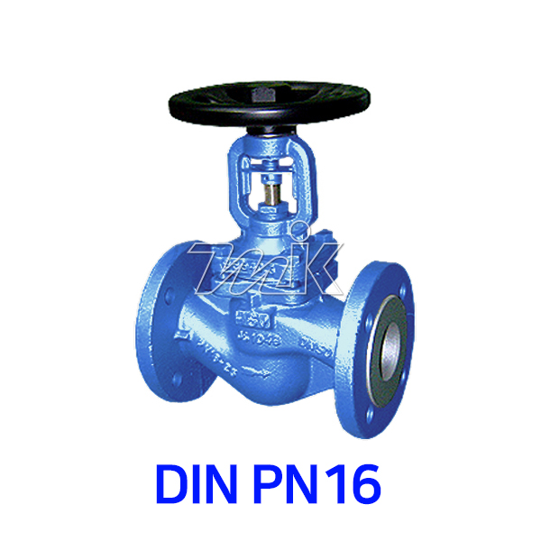 벨로우즈 글로브밸브 DIN PN16 RF(14004) - 명인코리아